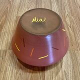 Handmade Scandinavian ceramic vase.