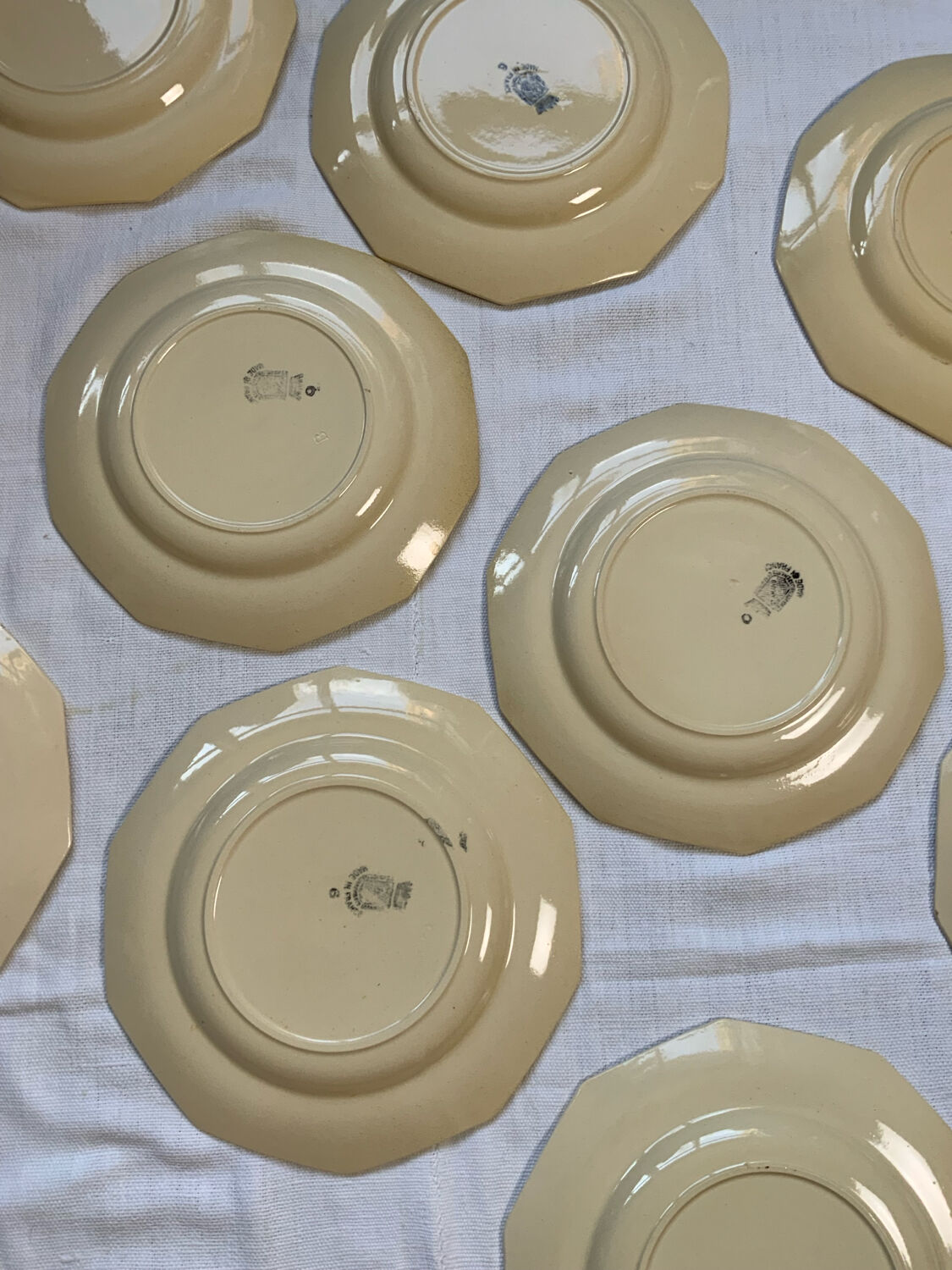 Ironstone plates