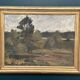 Original Swedish Oil on Canvas – "Landscape" by Tornqvist – Signed – Dated 1932 – Framed
