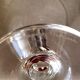 Suite of 11 glasses of white wine in crystal daum model orval
