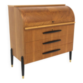 Secrétaire scandinave en teck, Bröderna Gustafssons, Suède, 1950