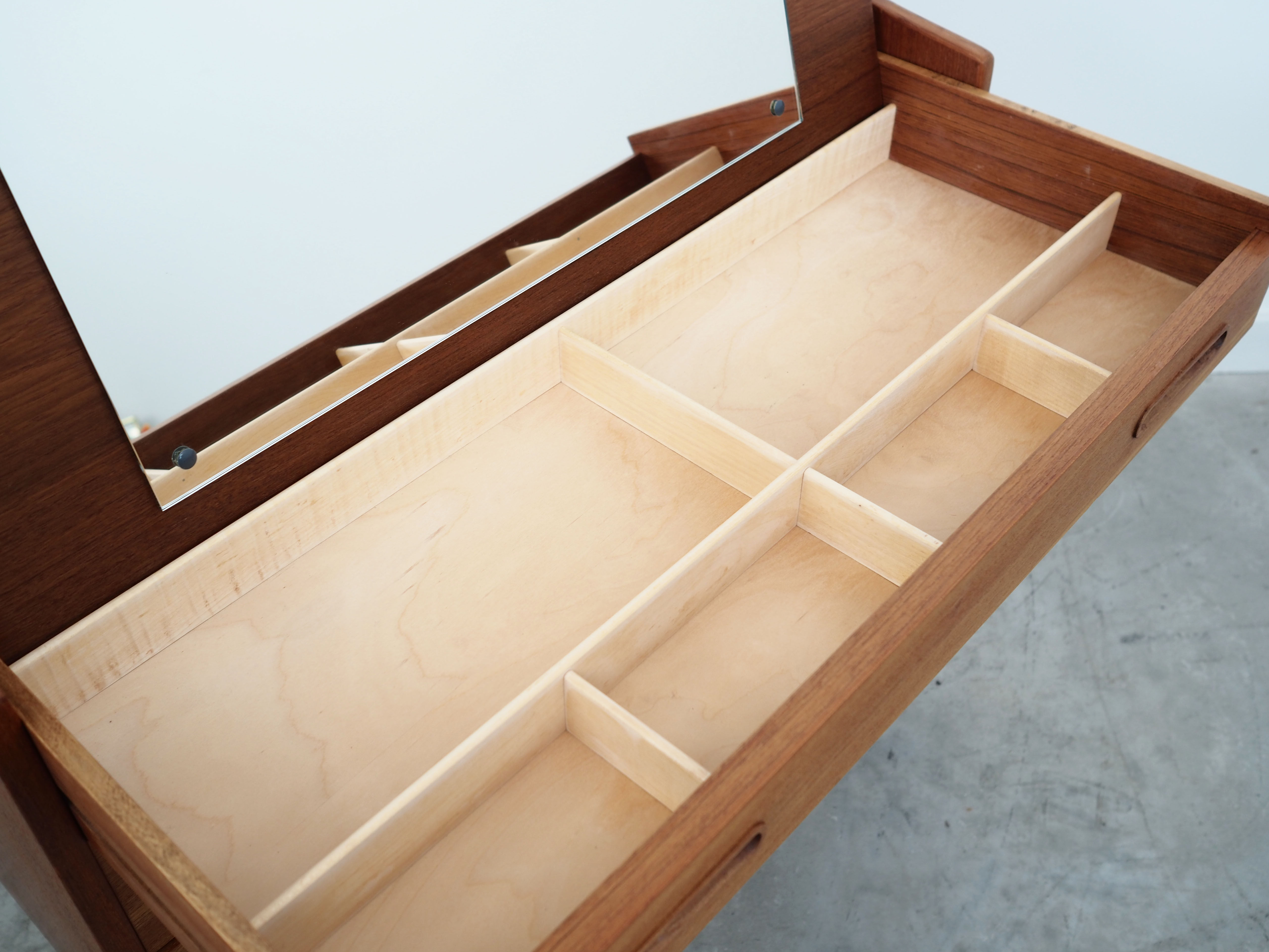 Teak secretary, Danish design, 1960s, production: Denmark