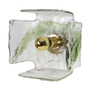 1 of 6 large glass wall lamp designed by Carlo Nason for Kalmar, 1960s.