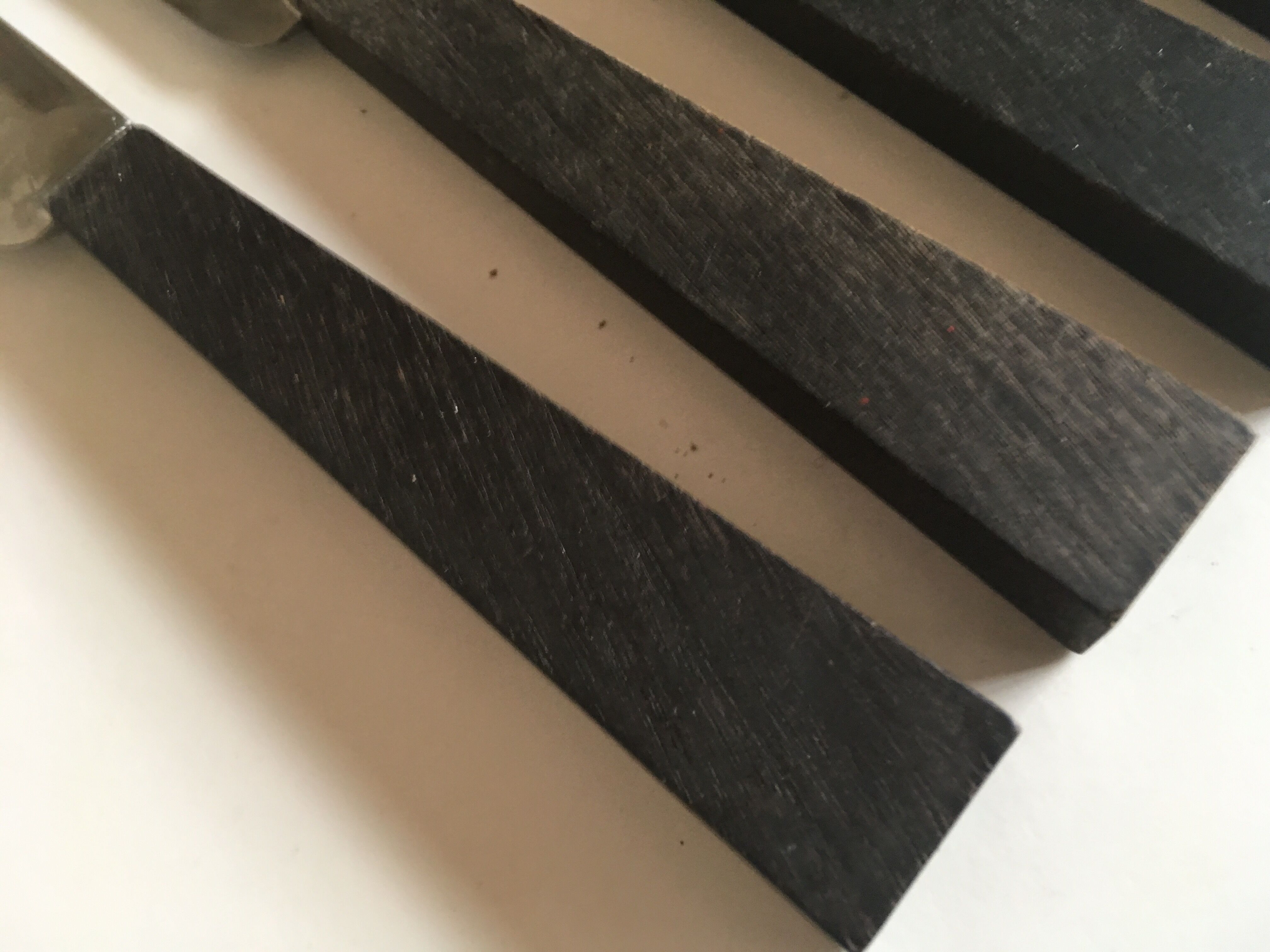 Set of 8 Art Deco knives in rosewood Robert Linzeler Paris