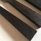 Set of 8 Art Deco knives in rosewood Robert Linzeler Paris