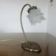 "Water lily" Huguenin bronze art nouveau lamp