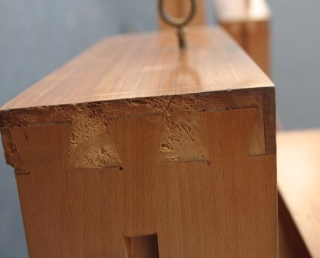 Plated style Louis XVI mahogany desk