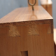 Plated style Louis XVI mahogany desk