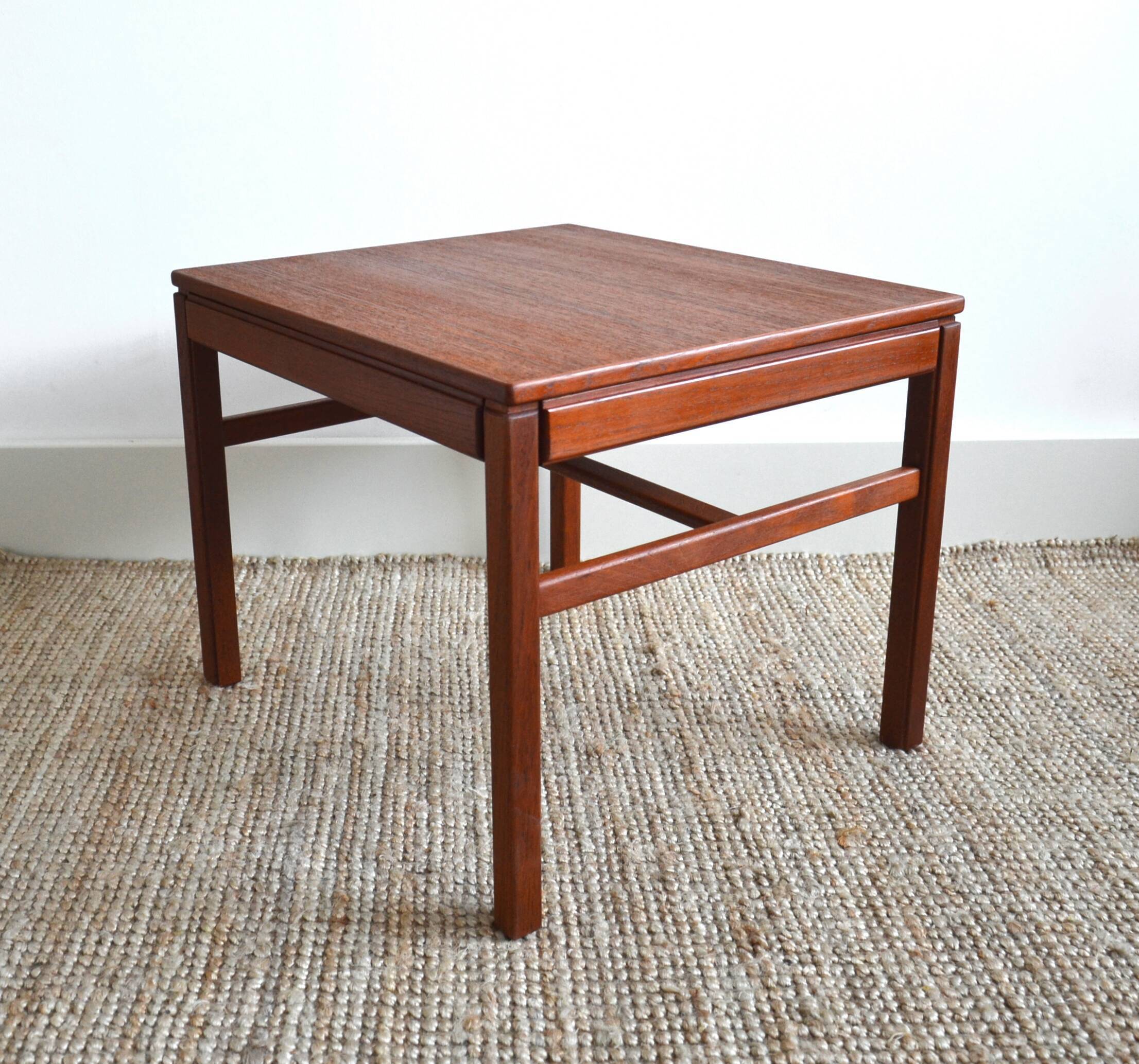Vintage Danish Coffee Table Teak Model Casino By Sven Engström & Gunnar Myrstrand For Tingströms Swe