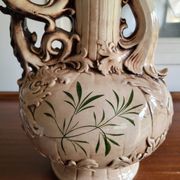 Large ceramic jug signed "Bassano Italy"