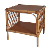 Table d'appoint en rotin