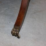 English mahogany bureau plat circa 1900