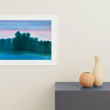 Minimalist landscape in ink 8