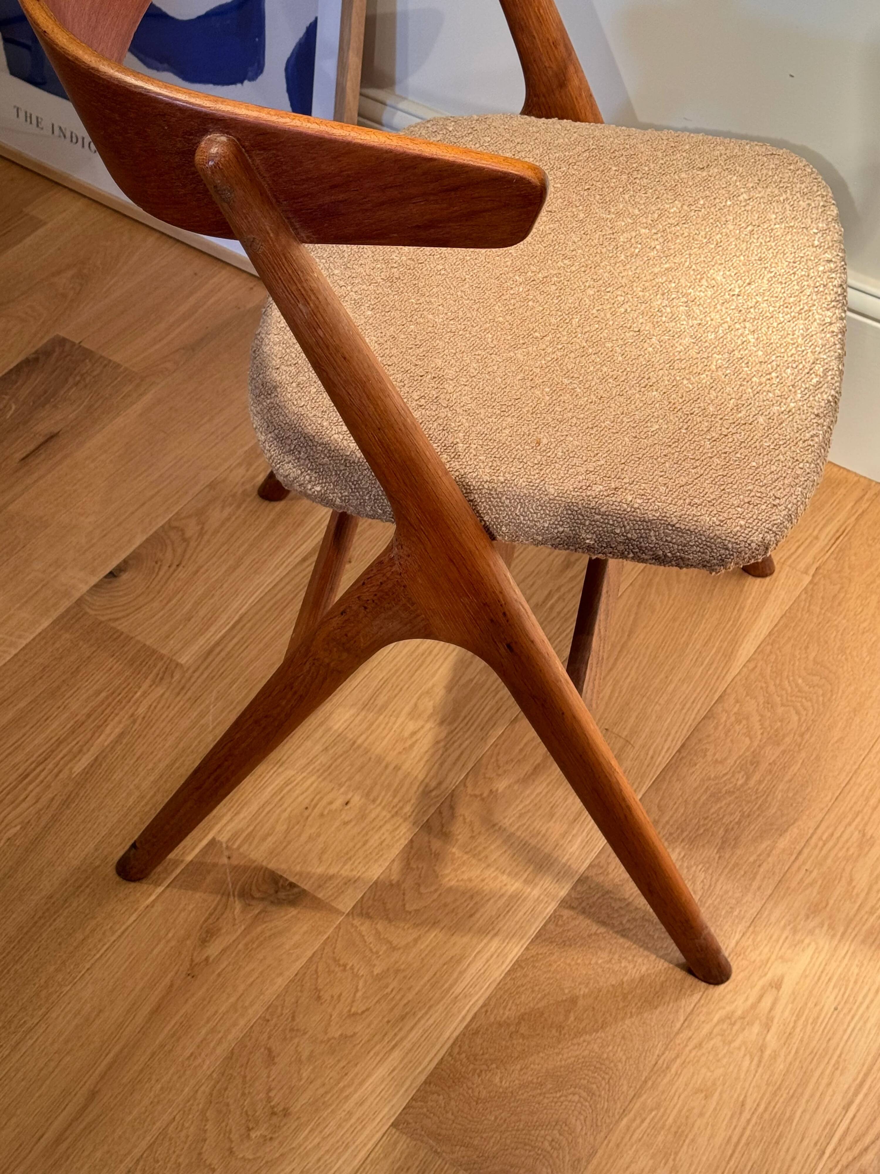 Chaise scandinave vintage Sibast n9