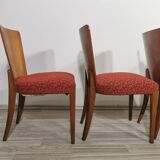 4 art deco dining chairs by Jindrich Halabala