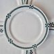 Set of 5 flat plates Nancy - Creil and Montereau