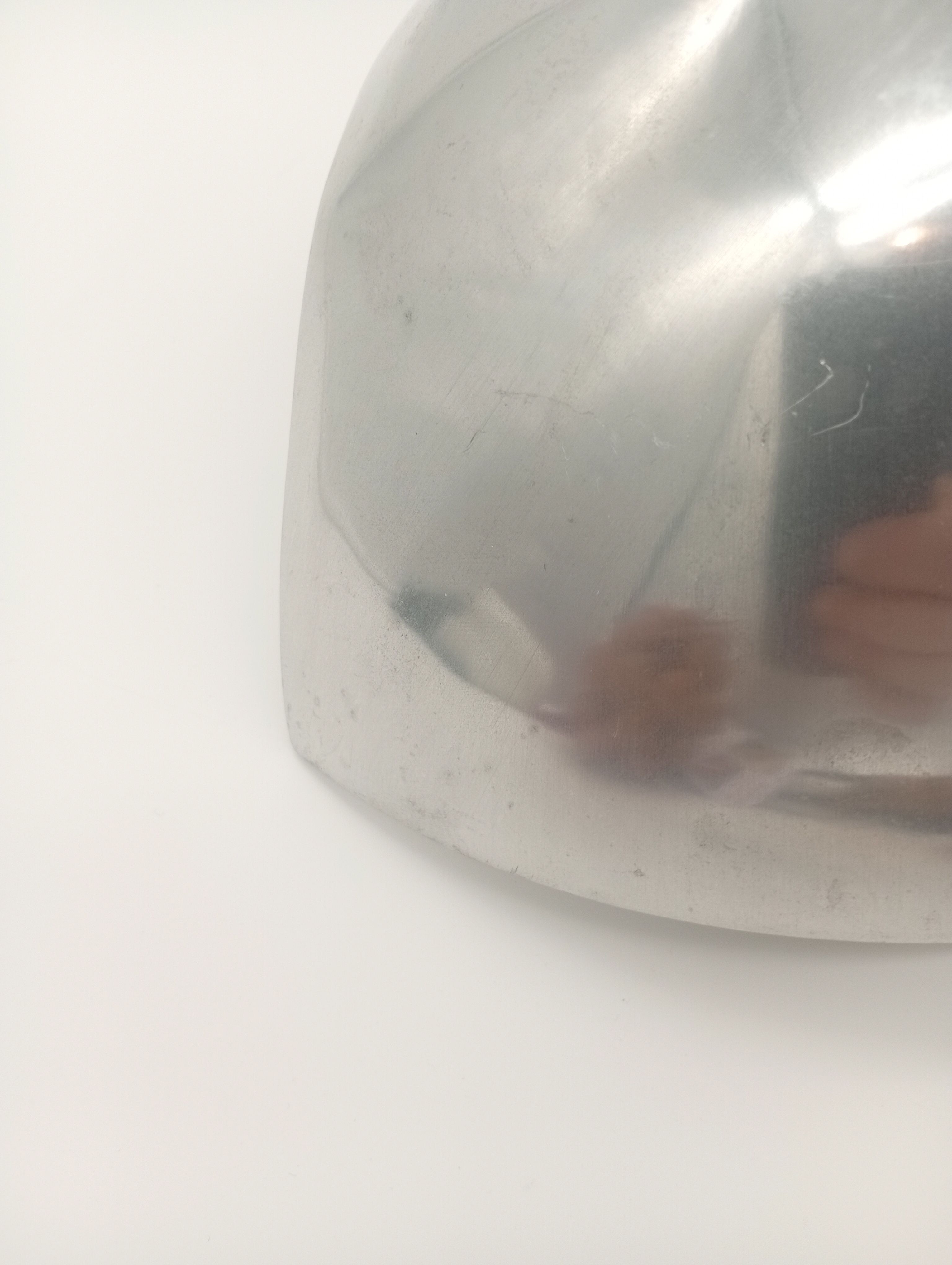 Vintage Coupe Post-Modernist Aluminium 1980s minimalist design
