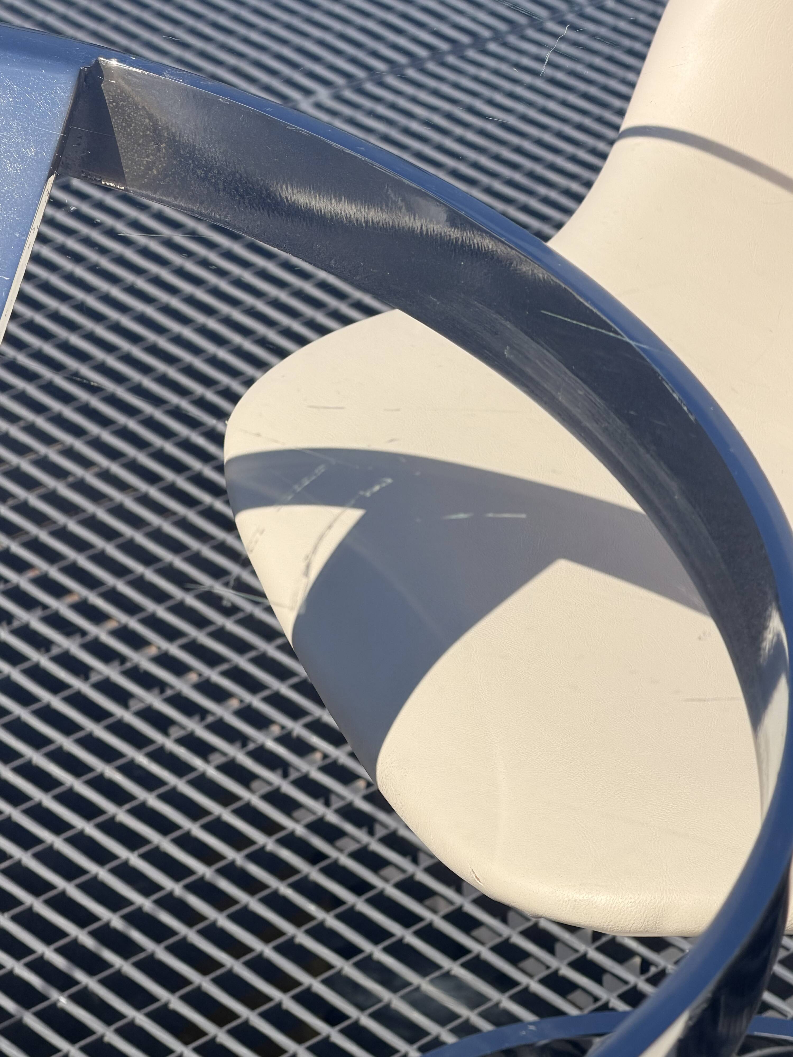 Dining Room Set Scimitar Boris Tabacoff MMM 1970 | Glass and Chrome