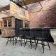 Set of 4 BAUMANN bistro chairs