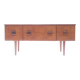 Scandinavian vintage sideboard with 6 drawers