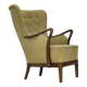 1960s, Danish armchair by Slagelse Møbelværk, model 157, velour.