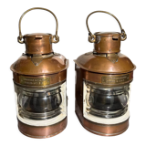 Pair of boat lanterns