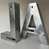 Metal letter - L