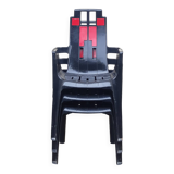 Set of 3 Boston model garden armchairs by Pierre Paulin for Stamp