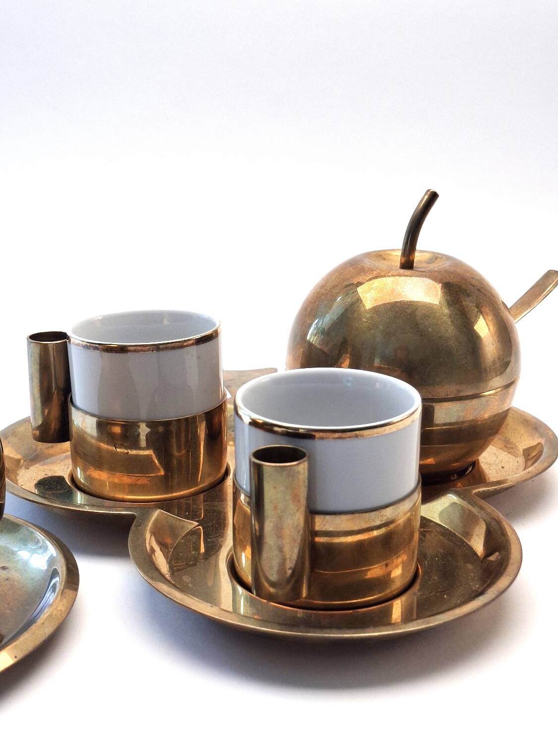 Elegant Vintage Coffee Set – Italian Art Deco, 1960s