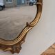 Miroir doré baroque style Louis XV biseauté