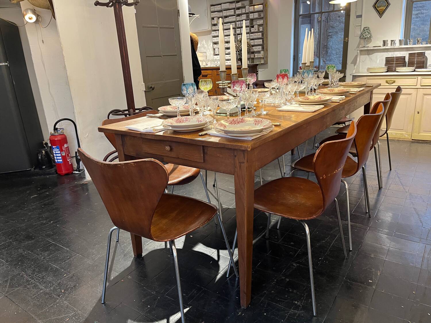 Large farm table