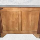 4-drawer chest of drawers in doweled cherry, Louis-Philippe style