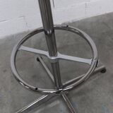 Portemanteau perroquet industriel 1970 porte parapluie et 12 patères 193cm