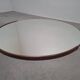 1970s Czechoslovakian Mid-Century Modern Round Wall Mirror