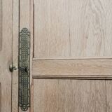 Wooden locker room bank of France period 1930