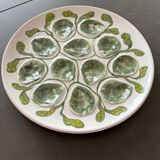 Oyster service signed Belon