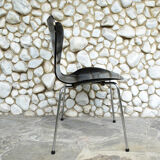 Chair 3107 butterfly series Arne Jacobsen for Fritz Hansen, 1966
