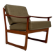 1/2 '60s vintage Danish teak armchair FD 130 by Peter Hvidt & Orla Mølgaard-Nielsen for France & Daverkosen