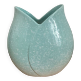 Vase céramique bleu ciel