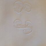 5 monogrammed cotton towels