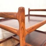 Johannes Andersen Scandinavian serving trolley in Rio rosewood