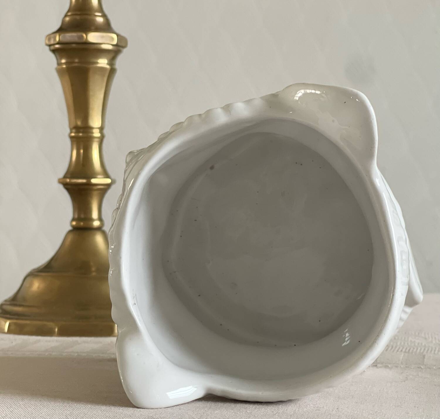 Vintage Italy Owl Vase
