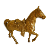 Brass horse