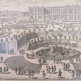 Gravure ancienne Versailles