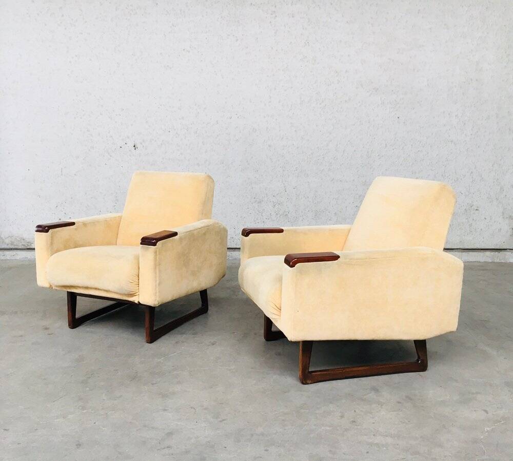 Set of Midcentury Danish Armchairs, 1950s