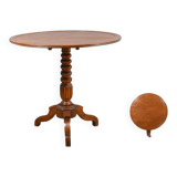 Guéridon à Système en Acajou, époque Louis Philippe – Milieu XIXe