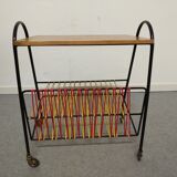 Scoubidou table of the 50s/60s