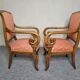 Pair of Louis Philippe XIXeme lacrosse armchairs