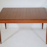 Scandi Dining Table Extendable Teak XL, 1960s