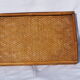 Tray in bamboo and wood